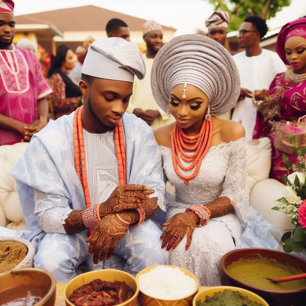 Hausa traditional wedding with northern Nigerian cuisine
