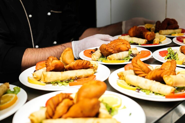 Catering for corporate lunch TasteQuest